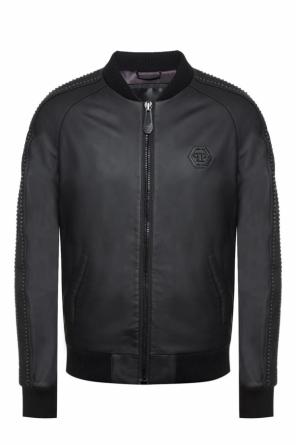 Skórzana kurtka typu 'bomber', zdjęcie 1 Skórzana kurtka typu 'bomber' od Philipp Plein